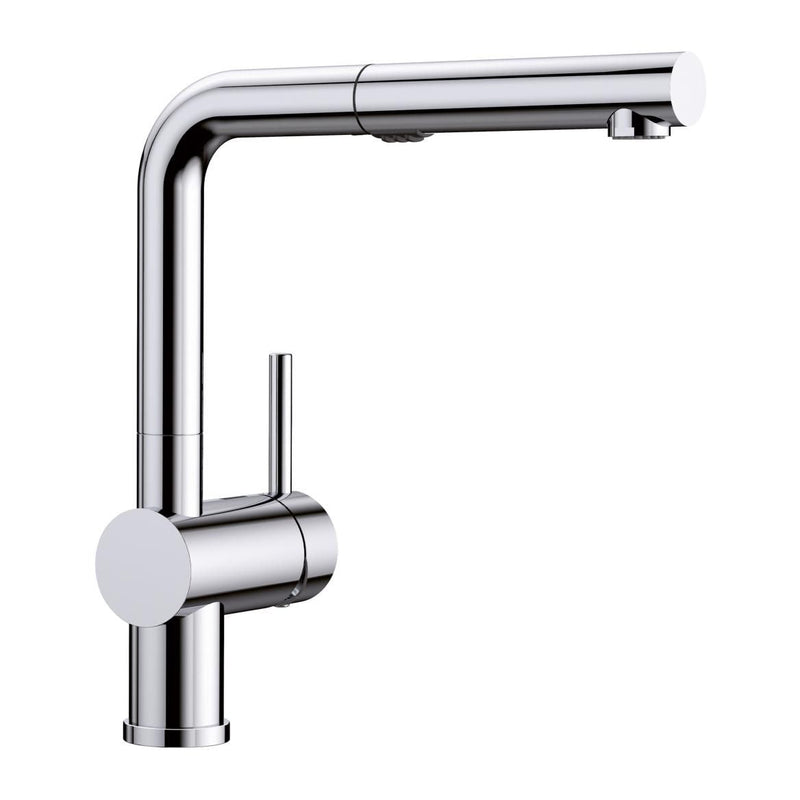 Linus Low Arc Pull-Out Dual-Spray Kitchen Faucet, Chrome T6Z0