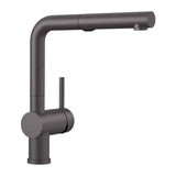 Linus Low Arc Pull-Out Dual-Spray Kitchen Faucet, Cinder B1V3 - product image 1
