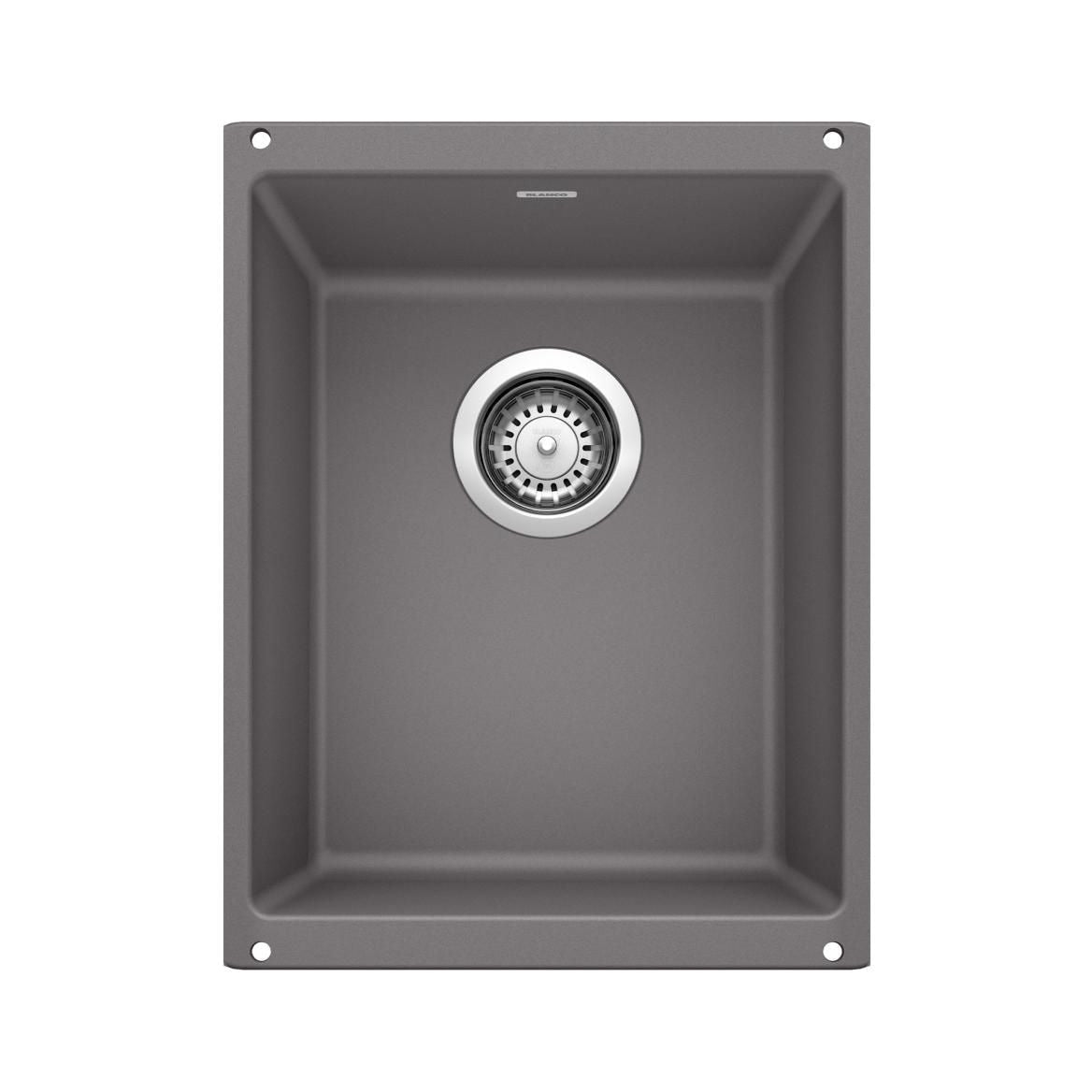 Precis SILGRANIT 13-in Undermount Bar Sink, Cinder Y6E3 - product image 1