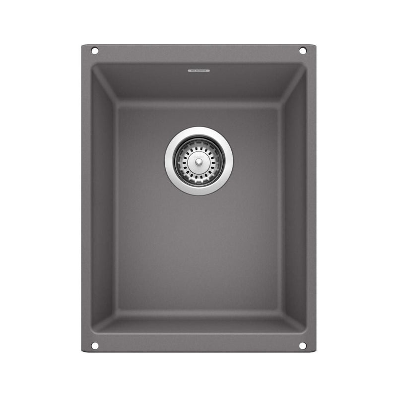Precis SILGRANIT 13-in Undermount Bar Sink, Cinder Y6E3