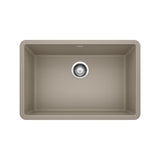Precis SILGRANIT 27-in Single Bowl Undermount Kitchen Sink, Truffle V9J4 - product image 1
