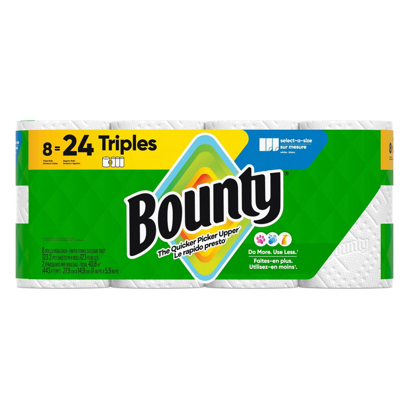 Select-A-Size Triple Roll Paper Towel, 2-ply, 8-pk I0J0