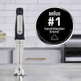 Hand Blender & 1.5-Cup Food Processor with Whisk and Beaker U7P6 - product image 2