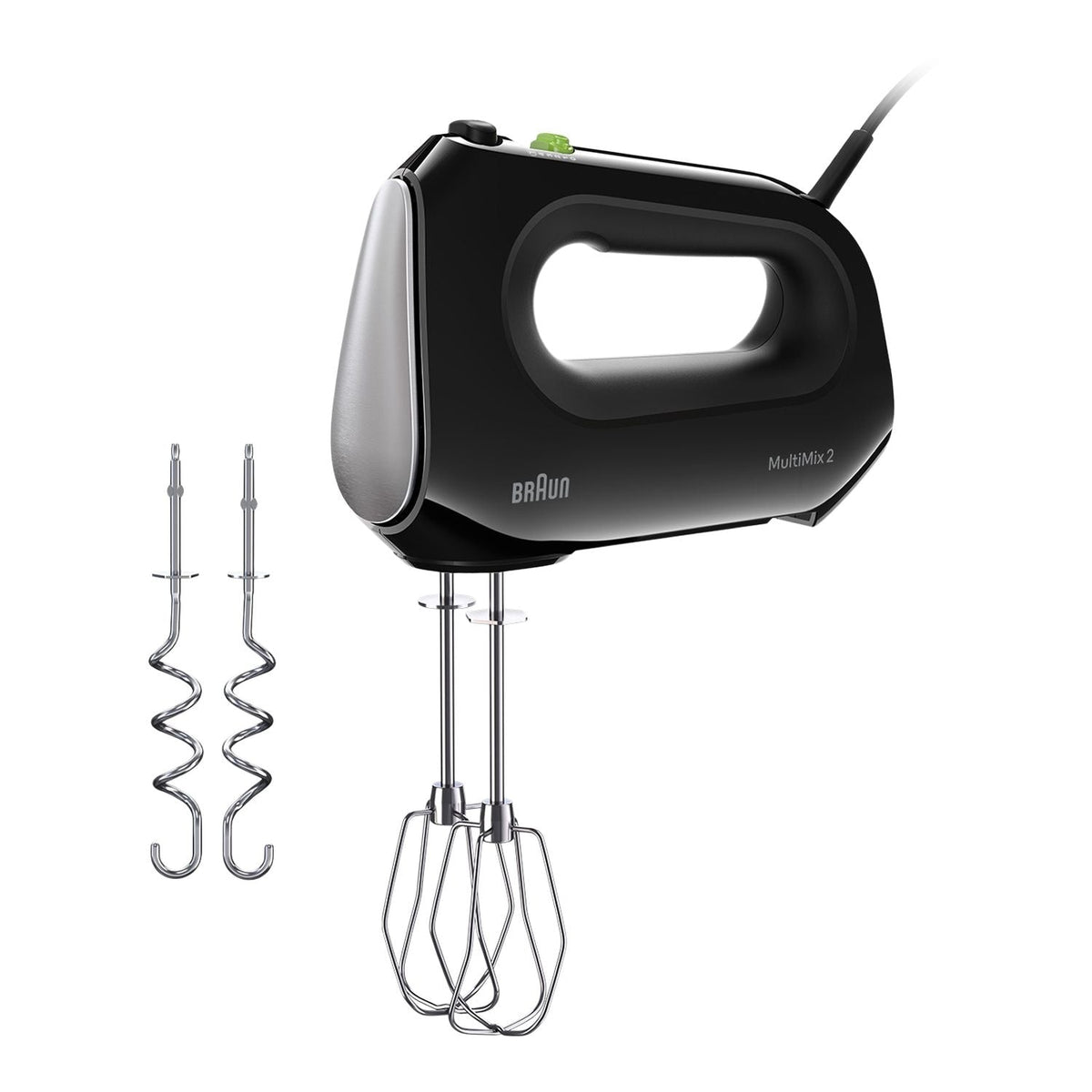 MultiMix 2 5-Speed Hand Mixer, Includes MultiWhisk Beater, 250W, Black U7C3 - product image 2