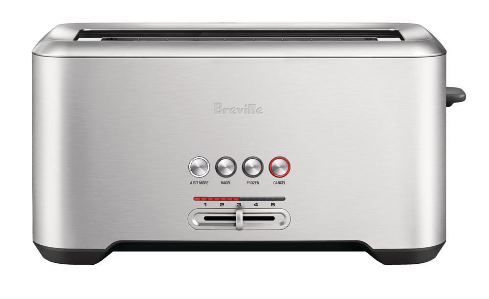 ‘A Bit More’ 4-Slice Toaster, Brushed Stainless Steel T3V0 - product image 2