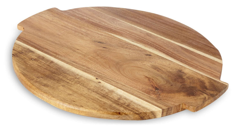 Acacia Wood Lazy Susan Rotating Serving Board, 15-in x 14-in P8P8
