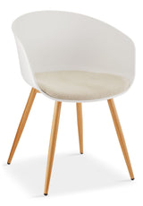 Andie Elegant & Modern Dining Chair, White Z9G9 - product image 1