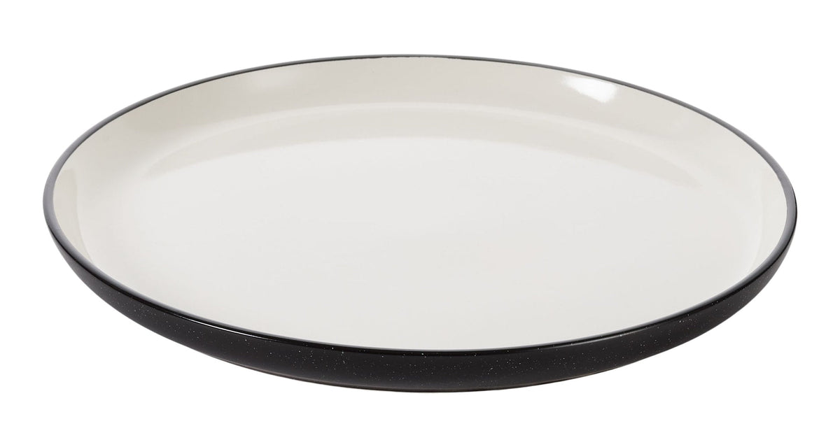Catalone Dinner Plate, 1-pc, Black/White C3C5 - product image 1
