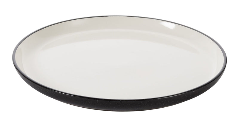 Catalone Dinner Plate, 1-pc, Black/White C3C5