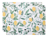 Citrus Rectangle Cork Placemat Set, Multi-Coloured, 11-in x 15-in, 2-pk G3Q6 - product image 1