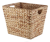 Emery Rectangular Hand Woven Storage Basket, 14.57 x 12 x 12-in S8K3 - product image 1