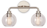 Fuller 2-Light Vanity Light Fixture, Polished Nickel Y8I0 - product image 1