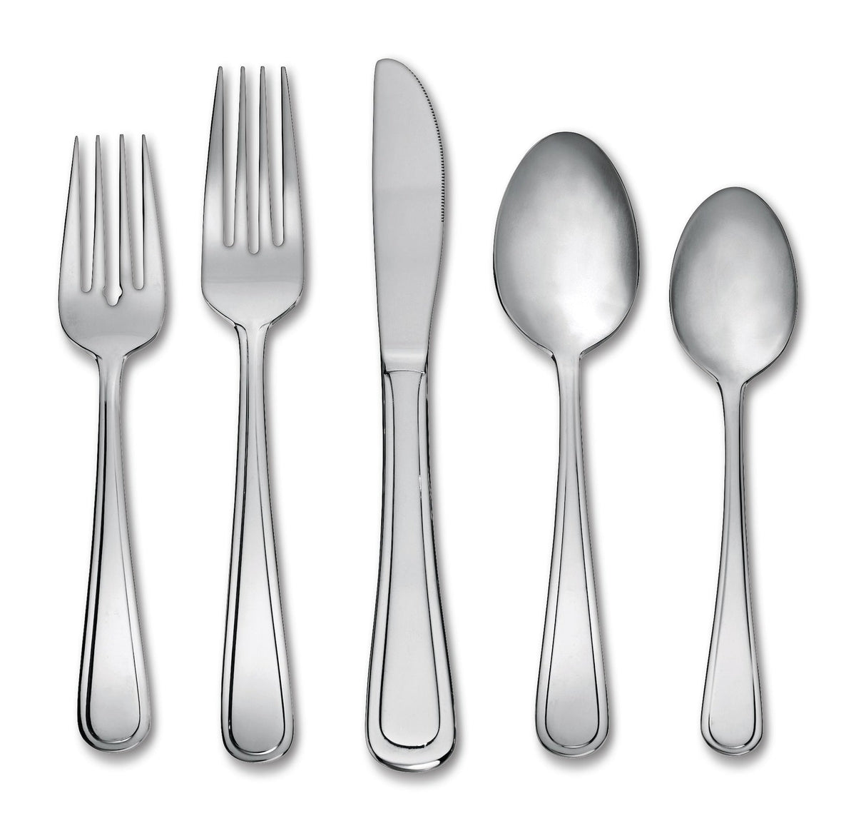 Madison Stainless Steel Flatware Set, Serves 10, 50-pc F6L1 - product image 1