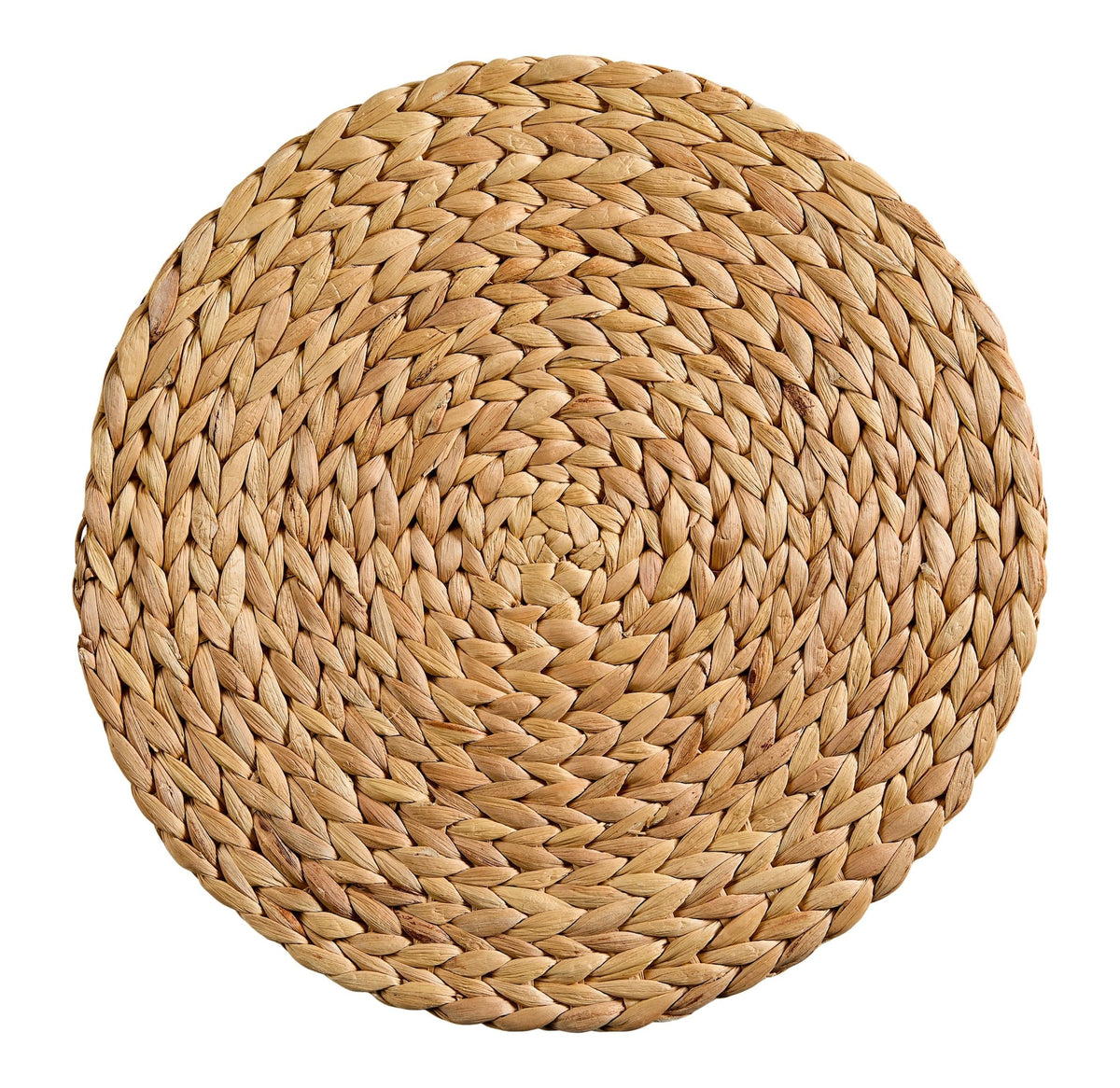 Natural Round Paper Placemat/Charger, Beige, 4-pk C4C9 - product image 2