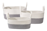 Nesting Rope Baskets Set, 3-pk R7Z1 - product image 1