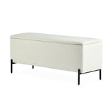 Picton Storage Bench, White S1E4 - product image 1