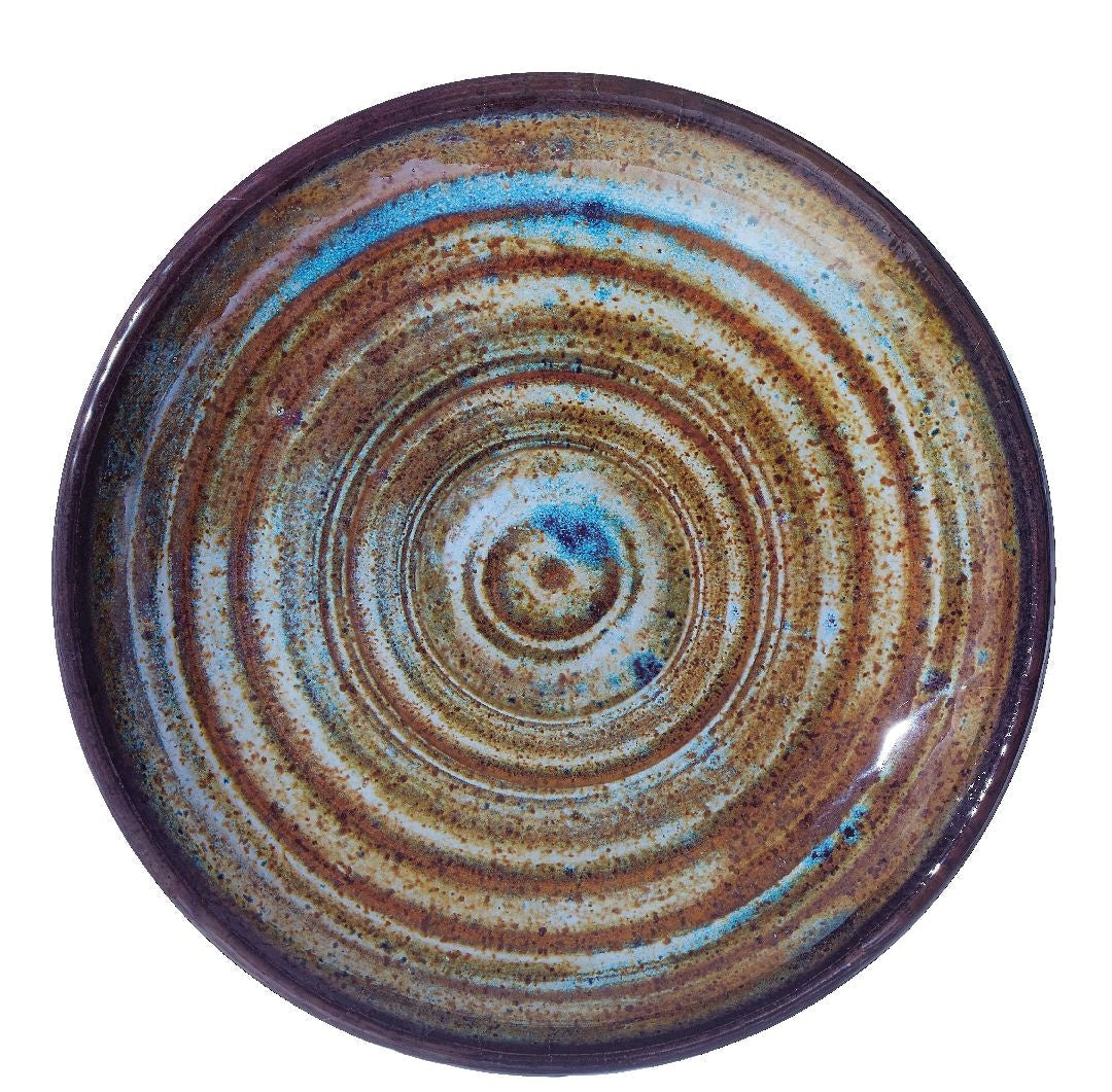 Seashore Outdoor Hand Painted Dinner Plates, 1-pc E6K9 - product image 2