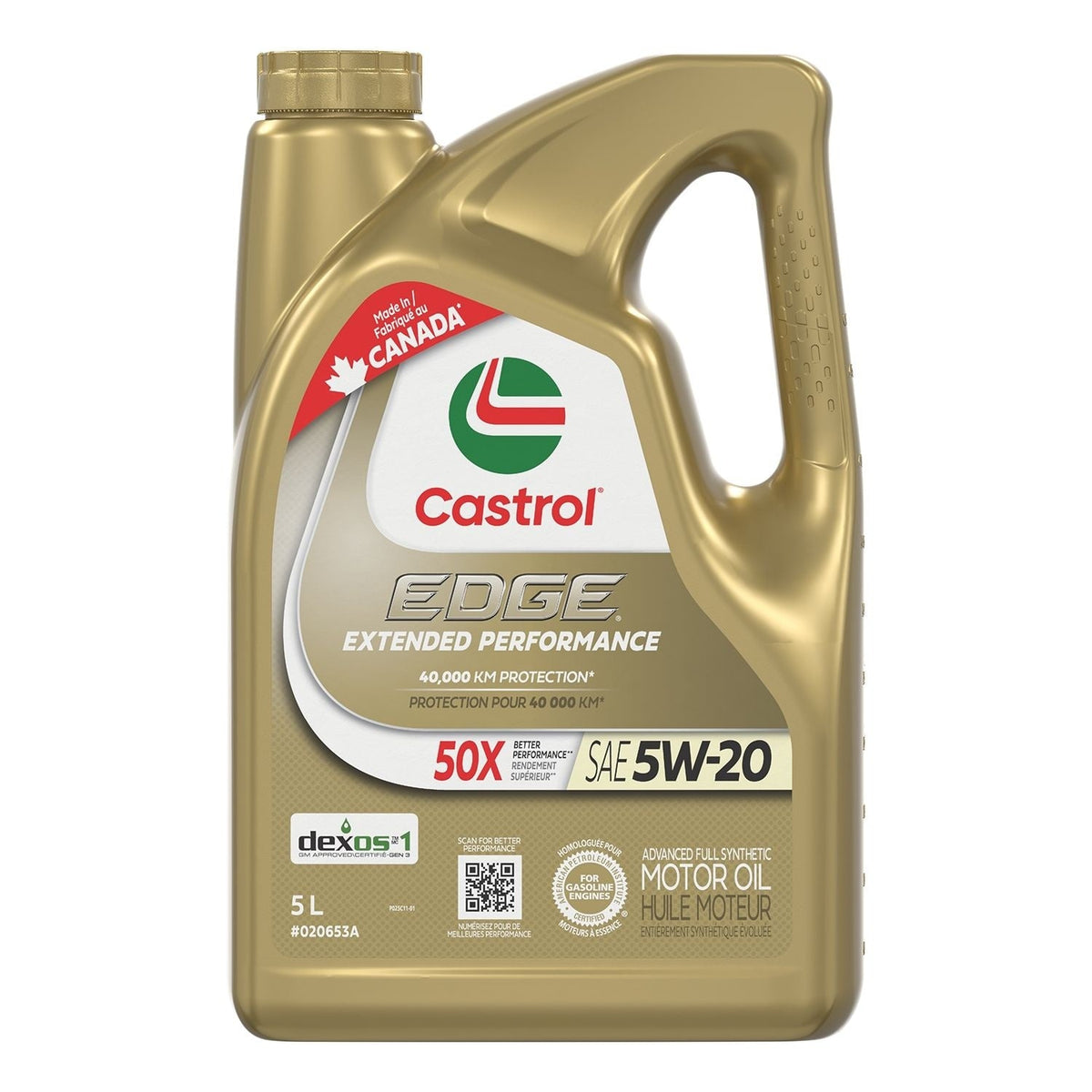 EDGE Extended Performance 5W30 Synthetic Engine/Motor Oil, 5-L T9E8 - product image 1
