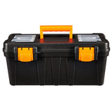 Portable Plastic Tool Box with Removable Tray, 17-in Y7Z4 - product image 2