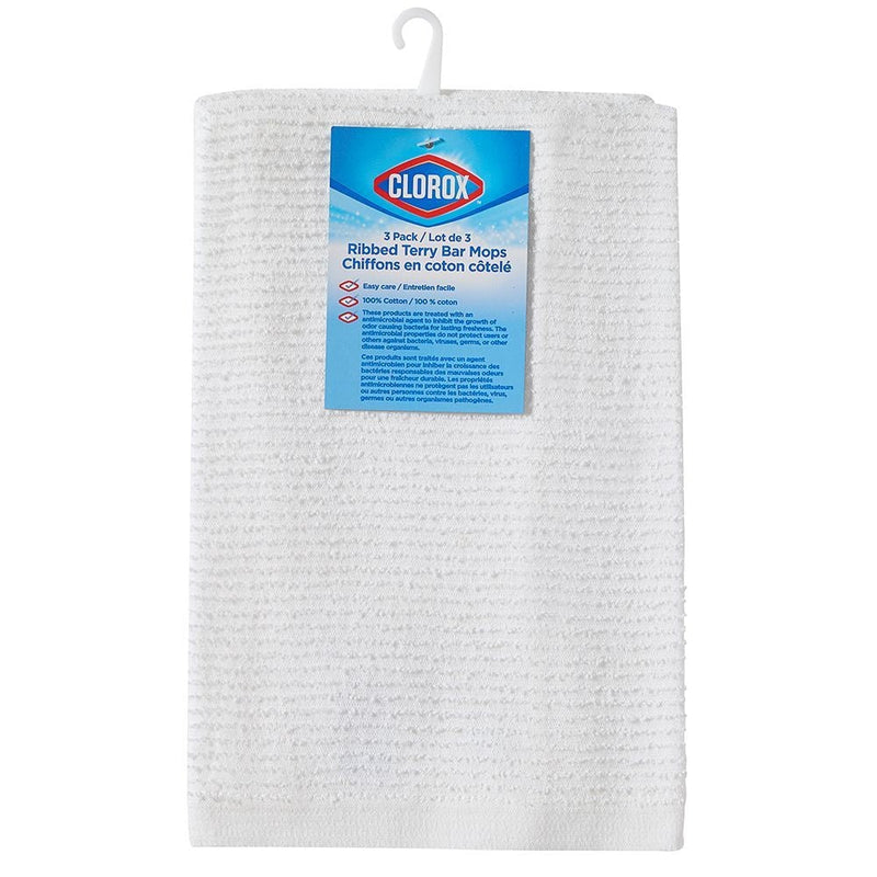 Ribbed Terry Bar Mop Kitchen Set, 16-in x19-in, 3-pk S9V2