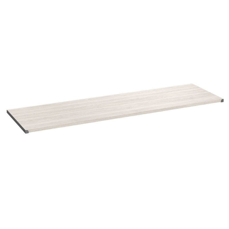 Suite Symphony Laminate Wood Top Shelf, White Timber, 48-in Z6A1