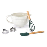 Home Snowflake Baking Set with Bamboo Handles, 5-pc C6I2 - product image 1