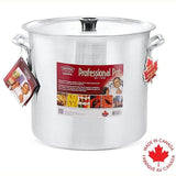 Custom Heavy Duty Industrial Aluminum Stockpot with Handles, 32-L L9L1 - product image 2