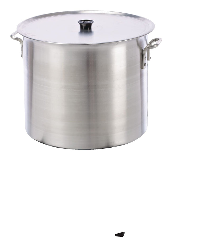 Custom Heavy-Duty Industrial Aluminum Stockpot with Handles, 64-L Q6L1