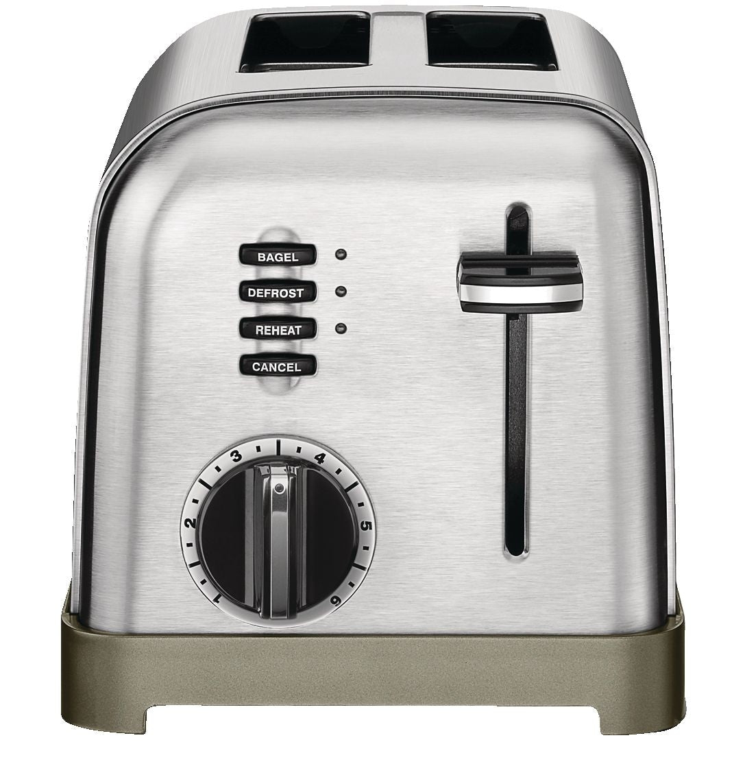 Metal Classic Toaster with 6 Settings, Stainless Steel, 2-Slices D8W1 - product image 1