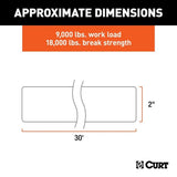 83066 2-in x 30-ft Tow Strap (9,000-lb, GVW) C6T4 - product image 3