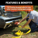 83066 2-in x 30-ft Tow Strap (9,000-lb, GVW) C6T4 - product image 4