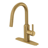 Colby Single-Handle Pull-Down Kitchen Faucet, Brushed Bronze L3K3 - product image 1