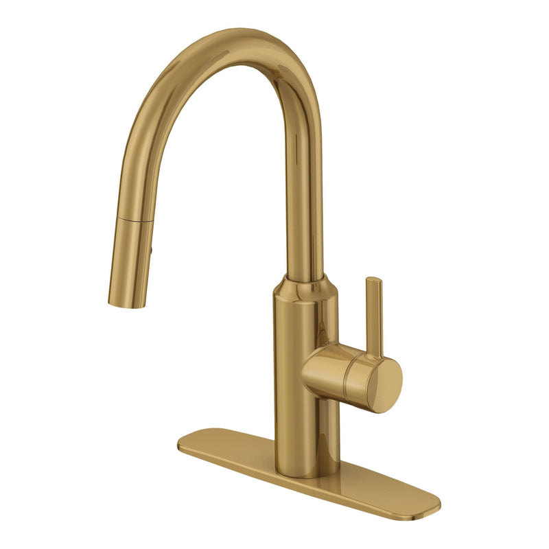 Colby Single-Handle Pull-Down Kitchen Faucet, Brushed Bronze L3K3