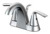 Gallant Double Handle 4-in Centreset Bathroom Sink Faucet with Pop-up Drain, Chrome P9G4 - product image 1