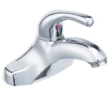 Plymouth Single Handle 4-in Centreset Bathroom Sink Faucet with Pop-Up Drain, Chrome X5W0 - product image 2