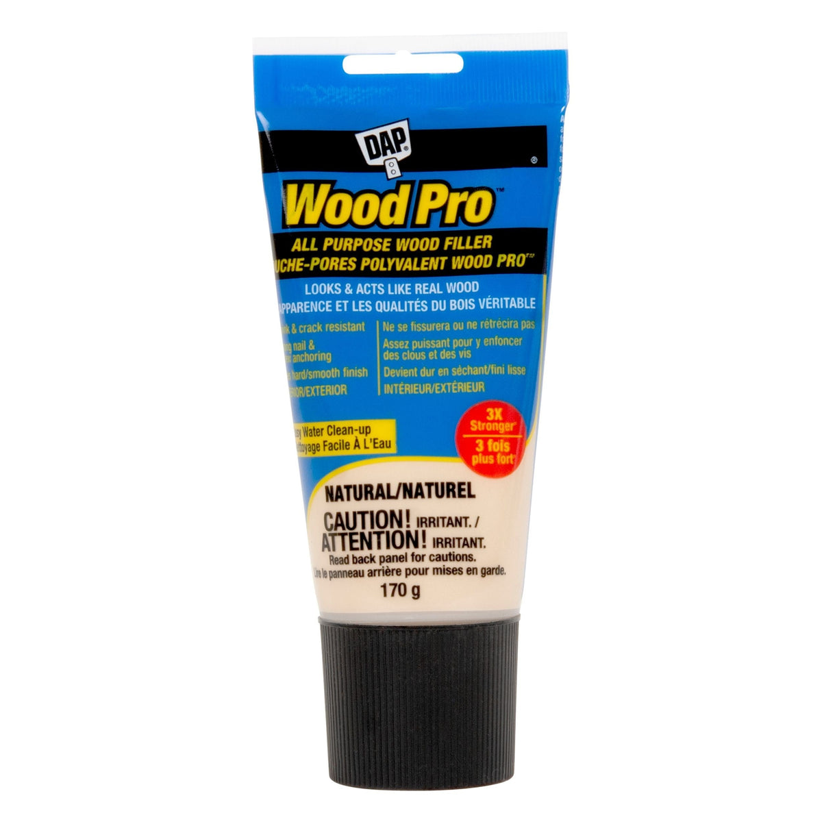 WOODPRO All Purpose Wood Filler, Natural, 170-g O3K4 - product image 1
