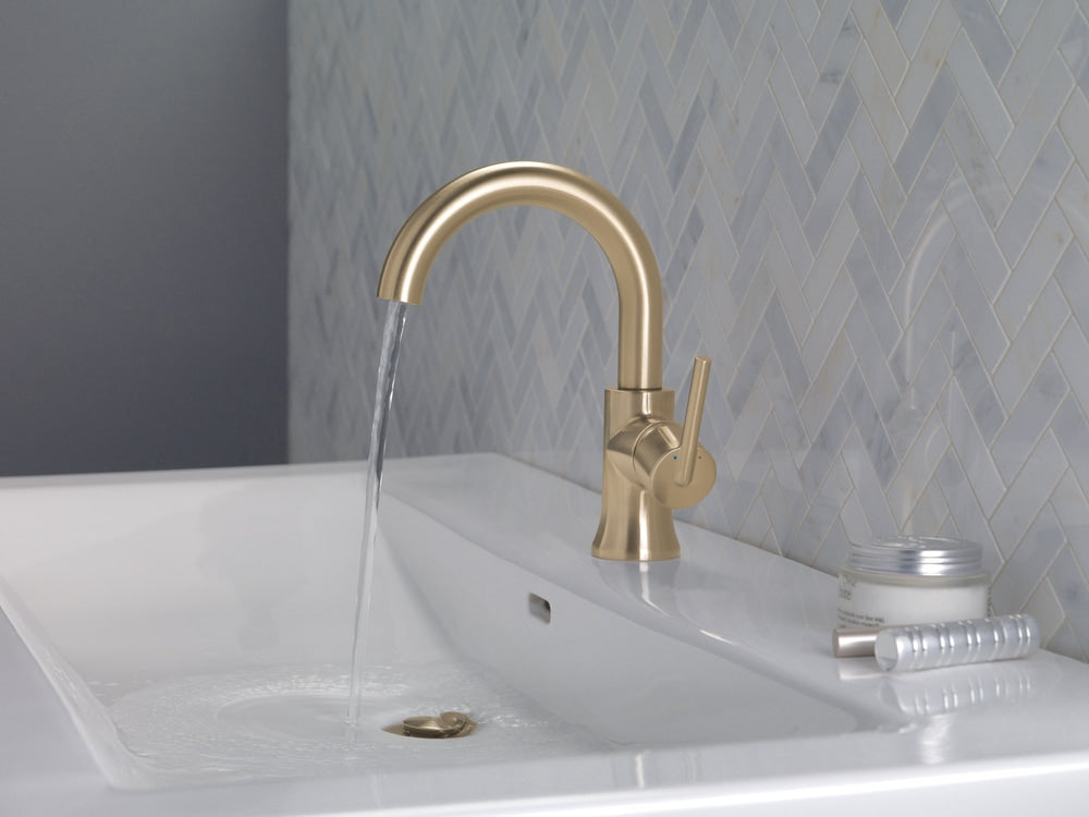 1-Handle High-Arc Lavatory Faucet, Champagne Bronze G5I0 - product image 6