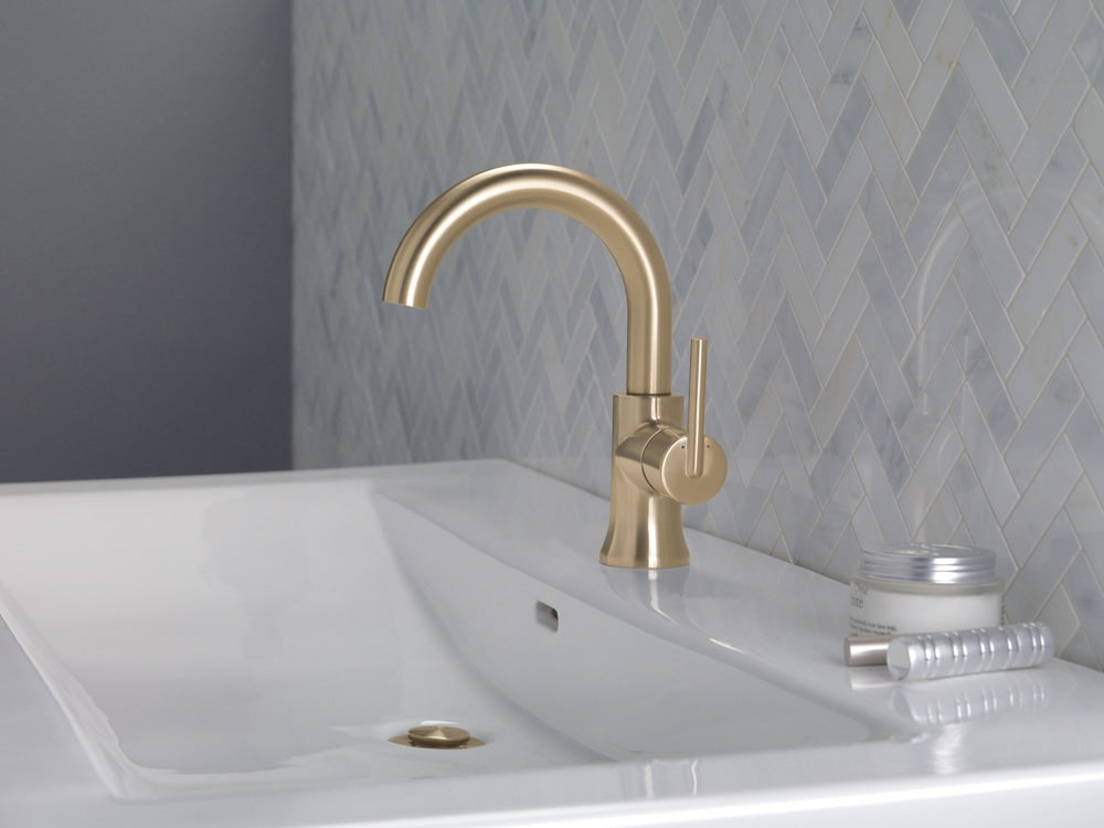 1-Handle High-Arc Lavatory Faucet, Champagne Bronze G5I0 - product image 7