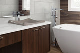 Ara 1-Handle Channel Bathroom Faucet with Metal Pop-Up, Chrome B1B2 - product image 4