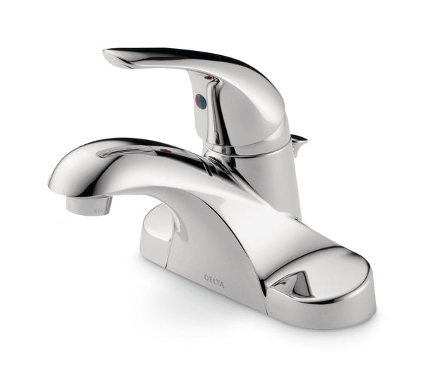Faucet Principals Single Handle Bathroom Sink Faucet, WaterSense Certified, Chrome W0Z0