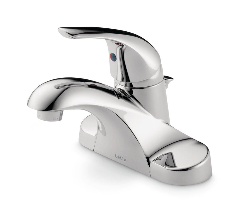 Faucet Principals Single Handle Bathroom Sink Faucet, WaterSense Certified, Chrome W0Z0