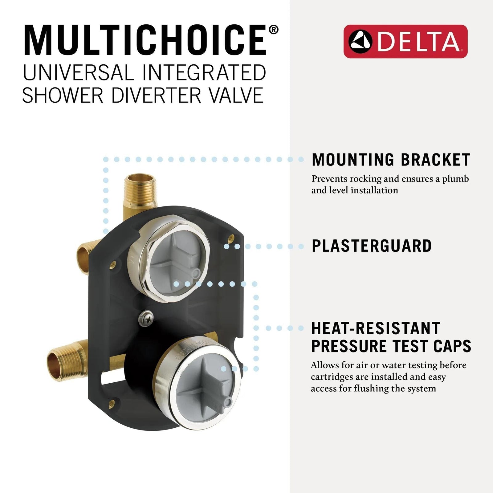 MultiChoice Universal Integrated Shower Diverter F2H8 - product image 3