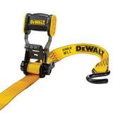 DXBC18002 1,800-lb Ratchet Tie-Down Straps, 1.25-in x 12-ft, 2-pk P1Z9 - product image 3