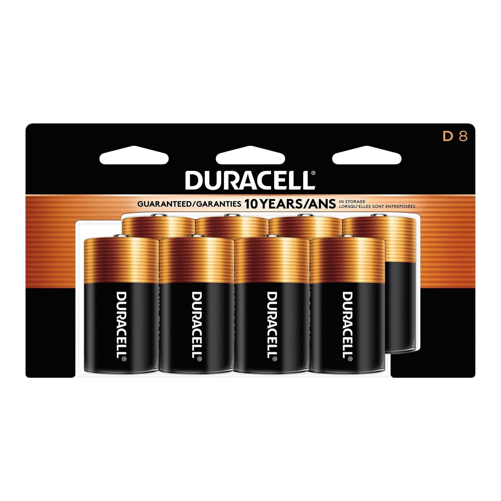 Coppertop D Alkaline Batteries, All Purpose, 8-pk H5J2 - product image 1