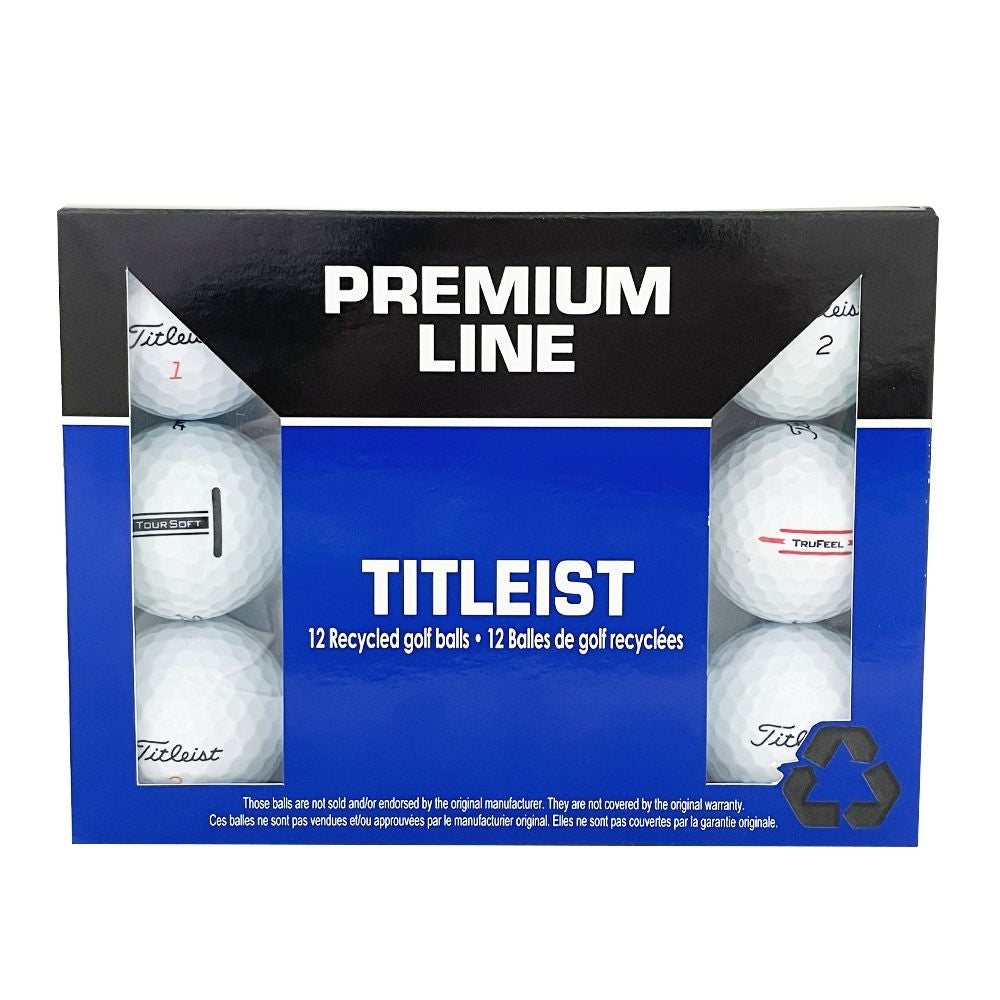 Premium Line Titleist Recycled Gold Balls, White, 12-pk A4X5 - product image 1