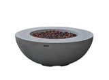 Lunar Bowl Fire Pit, Natural Gas, Light Grey, 45,000 BTU O6W8 - product image 1