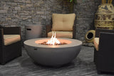 Lunar Bowl Fire Pit, Natural Gas, Light Grey, 45,000 BTU M5F4 - product image 7