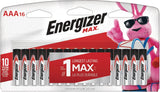 MAX AAA Alkaline Batteries, Long Lasting, All Purpose, 16-pk Q4F5 - product image 2