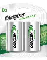 NH50BP-2 2-pk D NiMH Rechargeable Batteries, Pre-Charged, Long Lasting I8F7 - product image 1