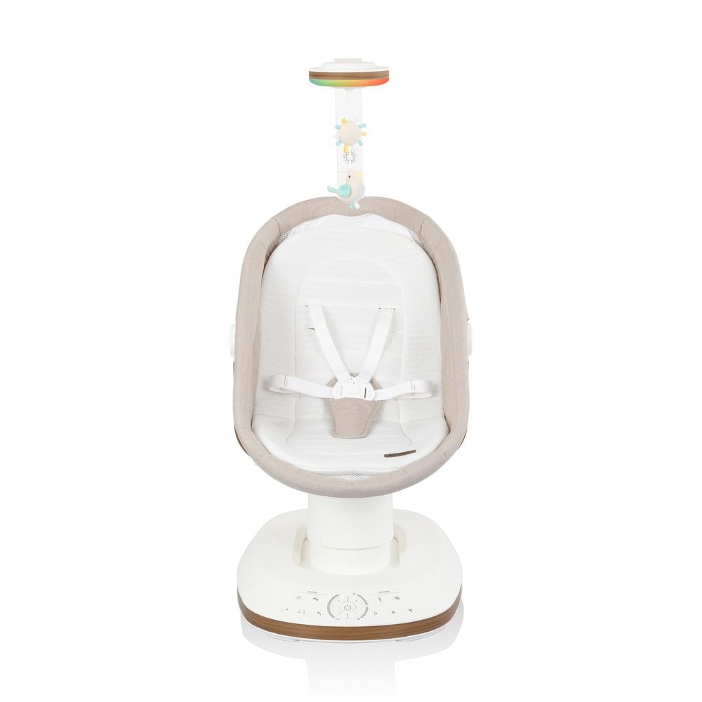 Elara 2-in-1 Smart Motion Swing and Soothing Nest, Beige Y9Q2 - product image 1